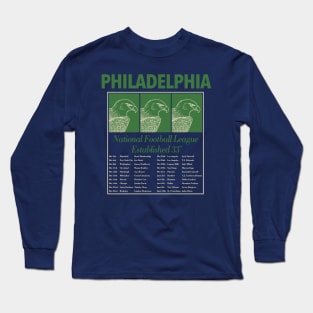 Philadelphia Est 1933 Long Sleeve T-Shirt